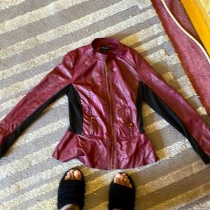 Leather jacket